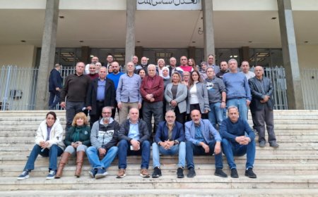 المساعدون القضائيون واصلوا اعتكافهم لليوم الثاني مطالبين بتسوية أوضاعهم