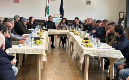 وفد من البنك الدولي زار قضاء جبيل لمتابعة أعمال المشروع الأخضر والتحضير لمشروع GATE