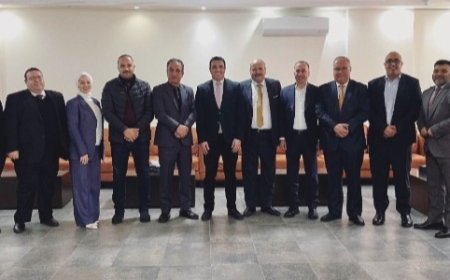 مطر بحث مع وفد من المحامين الأردنيين في التعاون القانوني