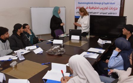 سما صيدا" وHUMMINGBIRDS تطلقان دورات تدريبية احترافية في الإعلام