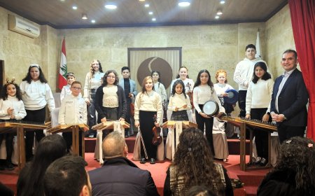 أطفال "بيت الموسيقى" يعزفون الفرح وينشدون الأمل 
