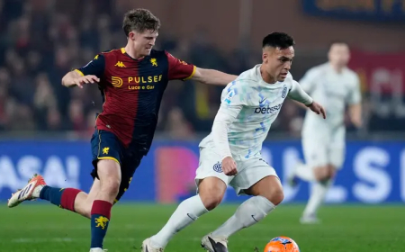 انتر ميلان  يستغل تعثر منافسيه ويتصدر الدوري الايطالي