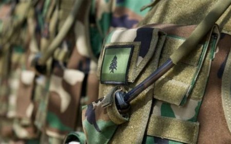 تمارين للجيش في جرد العاقورة