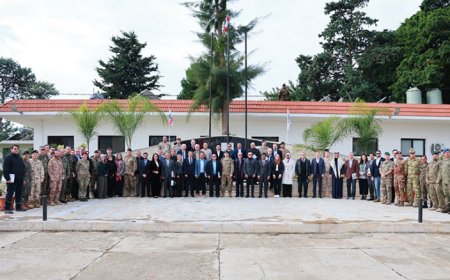 الجيش نظم جولة ميدانية للسفراء للاطلاع على تطبيق المرحلة الأولى من الخطة في جنوب الليطاني