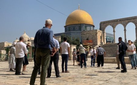 العشرات يقتحمون المسجد الأقصى