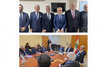 وزير الاقتصاد إجتمع بالنقابات الزراعية ضمن اللجنة الوزارية الثلاثية