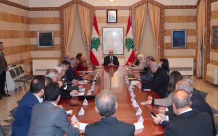 الحجار ترأس اجتماعا للجنة الوطنية للسلامة المرورية وتابع واقع السير في بيروت واستقبل الخير وسليمان وبطرس حرب