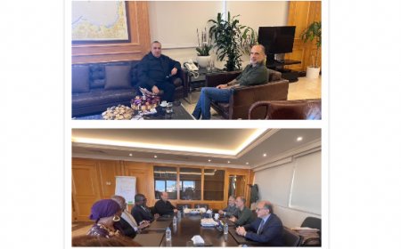 رسامني عرض مع رئيس هيئة الطيران المدني تطوير القطاع