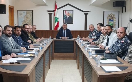 ابو جوده ترأس اجتماعا لمجلس الامن الفرعي: ضرورة استمرار التنسيق والتعاون بين الأجهزة والاستجابة السريعة لمعالجة المستجدات الأمنية