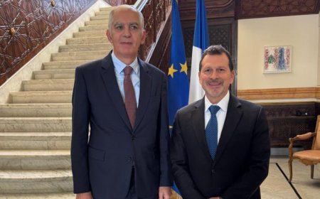 شحادة لبى دعوة ماغرو إلى مأدبة غداء وبحث في مشاريع الوزارة وإمكان التعاون