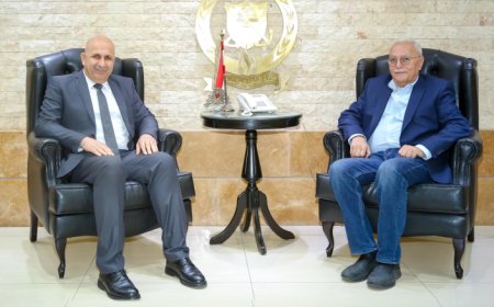 خريش استقبل رئيس بلديتي برج حمود وجديتا