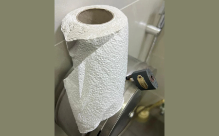 في مرحاض البرلمان