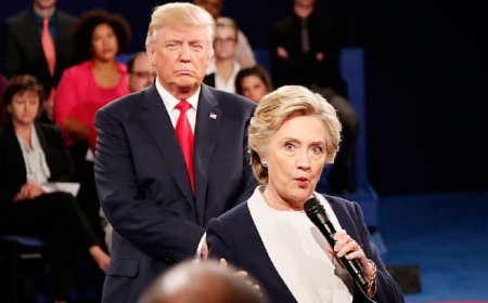 ترامب: امتنعت عن شتم هيلاري كلينتون احتراما لزوجتي ميلانيا