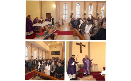 "ثانوية راهبات مار يوسف الظهور" تحتفل بتدشين كنيستها بعد إعادة ترميمها