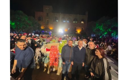 هيئة قضاء جبيل في "التيار الوطني الحر" نظمت مسيرة الميلاد