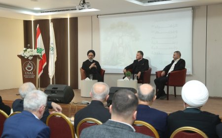 فضل الله في لقاء  لجامعة العلوم والاداب: واجبنا الحفاظ على وطن التعايش الذي يشكّل نموذجًا لقدرة الأديان على الشراكة في ما بينها