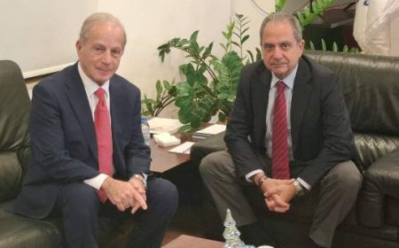 الصدي بحث والسفير الأميركي في تعزيز التعاون في قطاع الطاقة