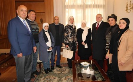 الحريري اطلعت من وفد جمعية "دعم المبادرات الإنسانية" على خطة عملها