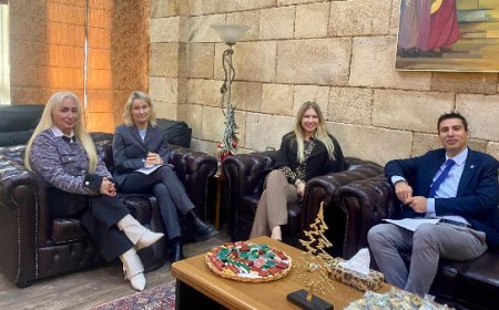 الرافعي عرضت مع وفد مفوضية اللاجئين أوضاع النازحين السوريين في الشمال وتعزيز التنسيق والتعاون