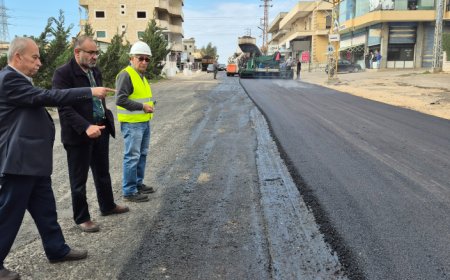 وزارة الأشغال تستكمل تزفيت طريق إقليم الخروب العام والمراحل المتبقية ربيع 2026