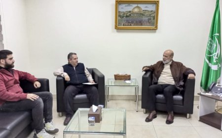 بسام حمود إستقبل وفد جمعية "سويس بركة الخيرية"