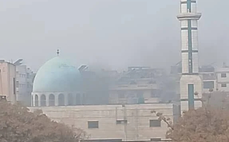 عملية انتحارية داخل مسجد في حمص .. واصابات