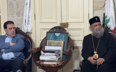 البعريني زار المطران منصور مهنئا بالاعياد: الأعياد تشكّل محطة مهمّة لتعزيز المحبّة والتلاقي بين اللبنانيين