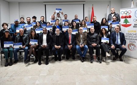 اختتام دورة مدربي الخماسي الحديث وتوزيع الشهادات في مقر اللجنة الأولمبية اللبنانية.. روكز : قرارات الوزارة بحق إتحاد الخماسي غيرعادلة وتحمل طابعاً إنحيازياً
