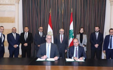 مذكرة تفاهم بين صدي ونظيره المصري.. غاز طبيعي لتوليد الكهرباء في لبنان