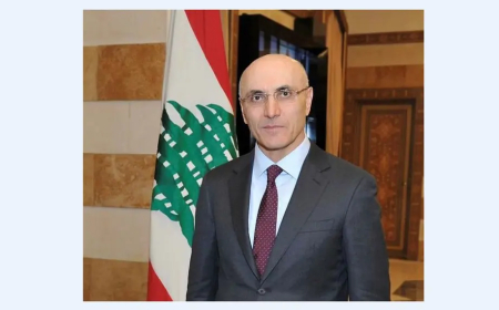 وزير الداخلية يتفقد التدابير ليلة رأس السنة في ثكنة الضبية ويتحدث للإعلام