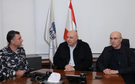 بالصور.. عون يطلع على اجراءات ليلة رأس السنة