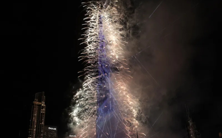 كيف استقبلت الامارات عام 2026؟