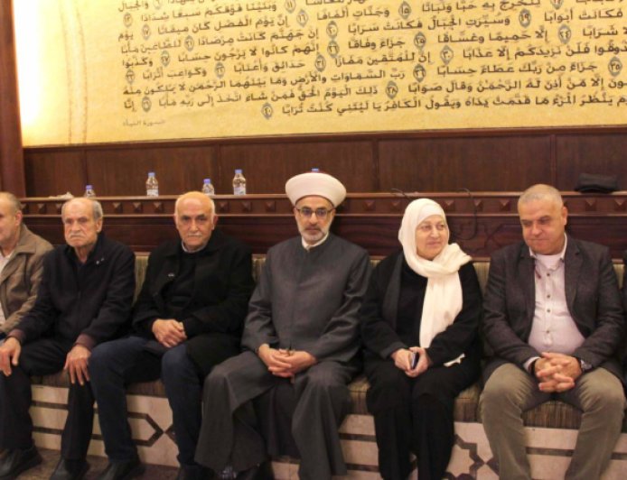 بهية الحريري قدمت بإسم الرئيس الحريري التعازي في مزبود لعائلة شهيد الأمن العام