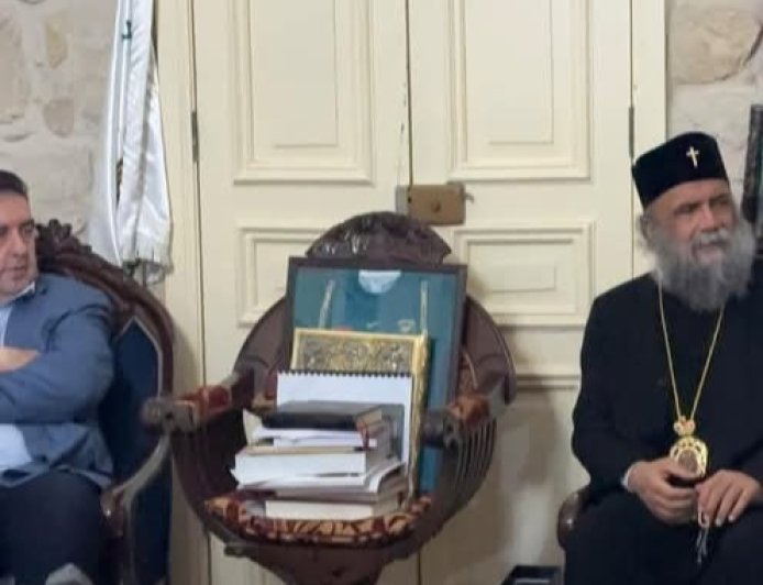 البعريني زار المطران منصور مهنئا بالاعياد: الأعياد تشكّل محطة مهمّة لتعزيز المحبّة والتلاقي بين اللبنانيين