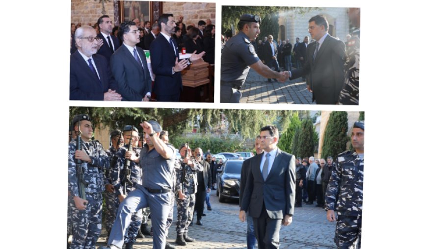 مأتم رسمي لوالد النائب حنكش في رومية في حضور الوزير مرقص ممثلا الرئيسين عون وسلام