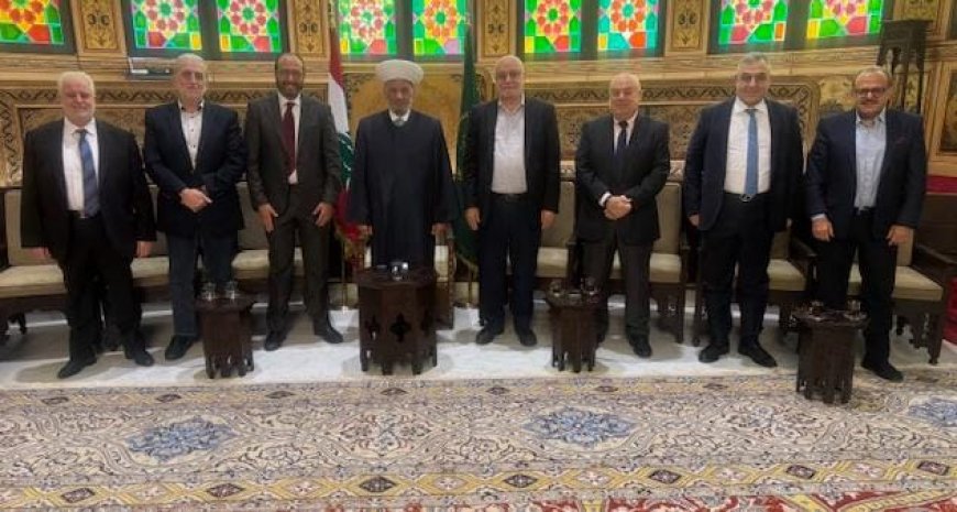 شخصيات ووفود في دار الفتوى