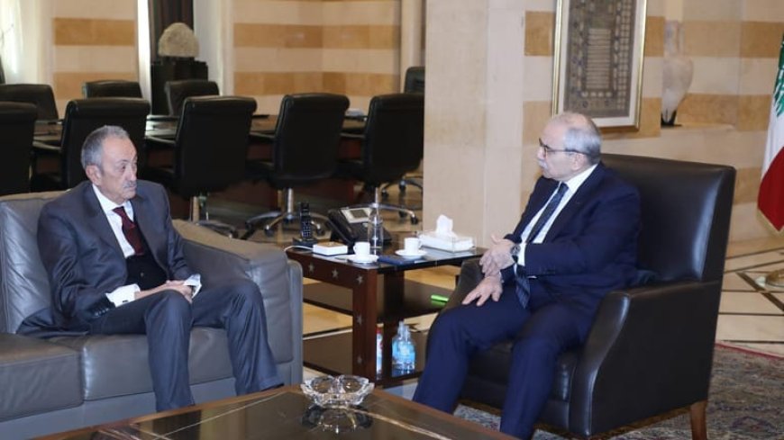 سلام يعرض التطورات مع سيمون كرم