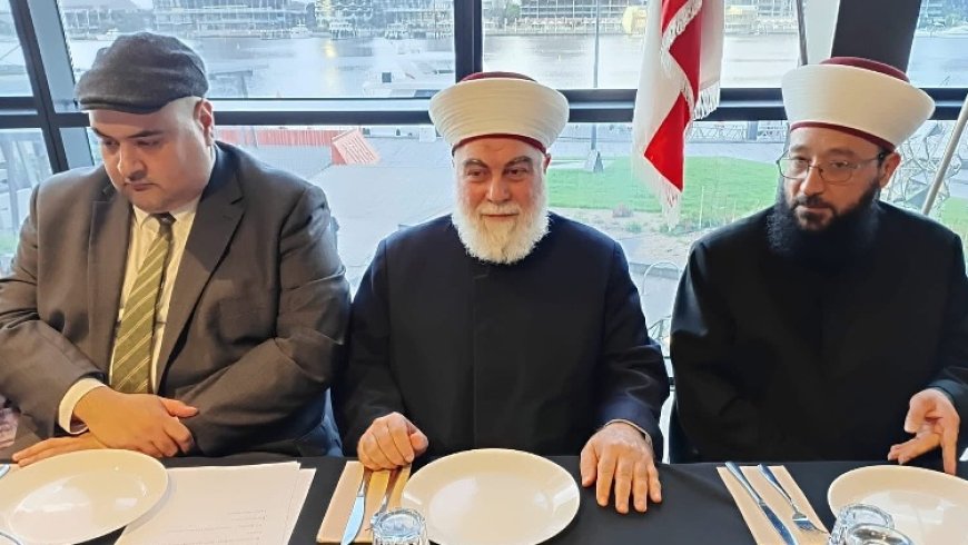 القنصل العام اللبناني في ملبورن كرّم المفتي إمام