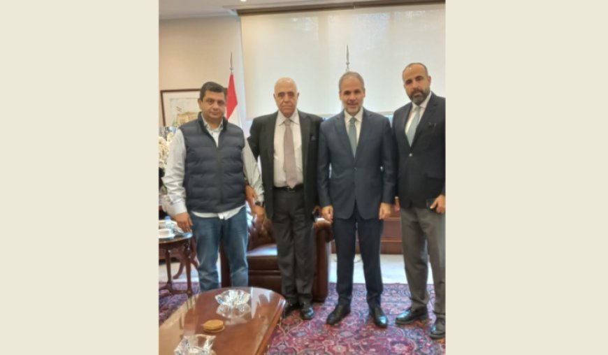 القصيفي عرض مع مرتينوس إشكال انتخابات نقابة المحامين في حضور القدوم ورمضان وتأكيد رسوخ العلاقة بين النقابتين