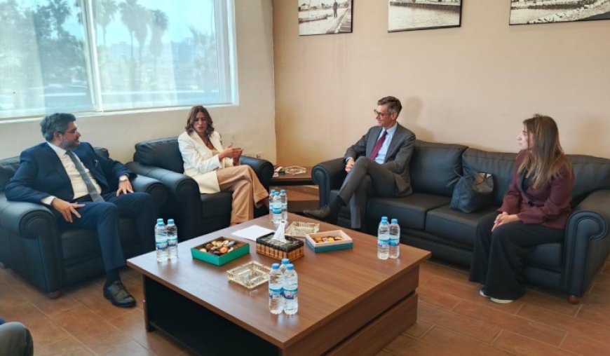 ضناوي التقى السفير الهولندي في مرفأ طرابلس: المنطقة الاقتصادية حاجة وطنية وفرصة للانطلاق