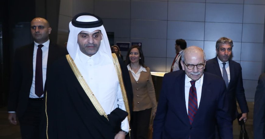 سلام يصل إلى الدوحة