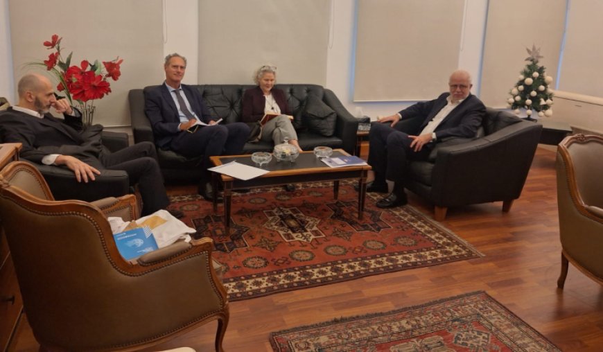 وزير العدل استقبل بعثة الاتحاد الأوروبي لمراقبة الانتخابات