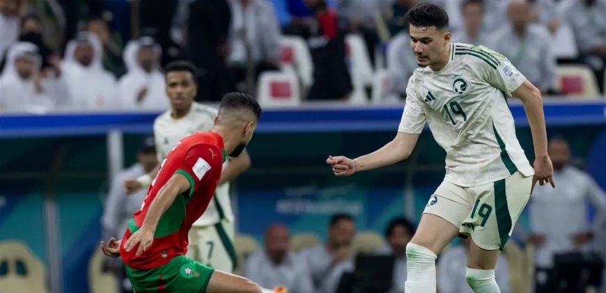 المغرب يهزم السعودية ويتأهل معها الى ربع نهائي كأس العرب