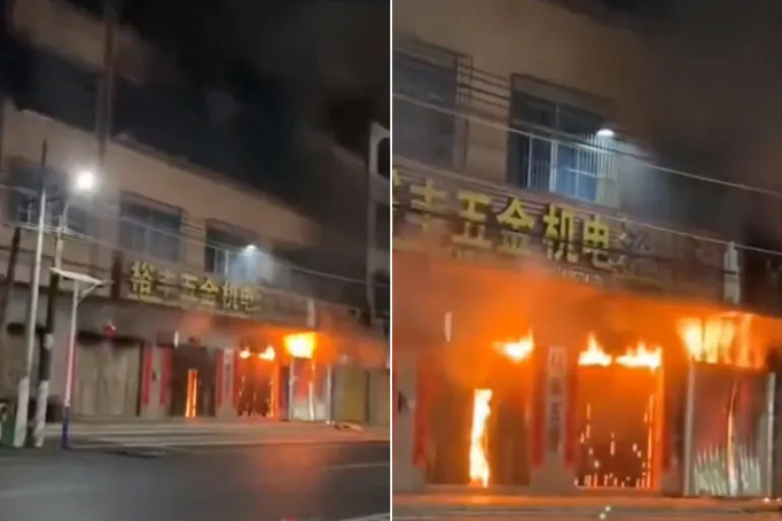 قتلى بحريق داخل مبنى سكني في الصين