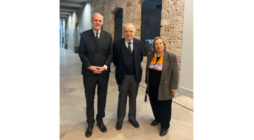 سلامة بحث مع مدير شبكة البعثات العلمانية الفرنسية في سبل التعاون