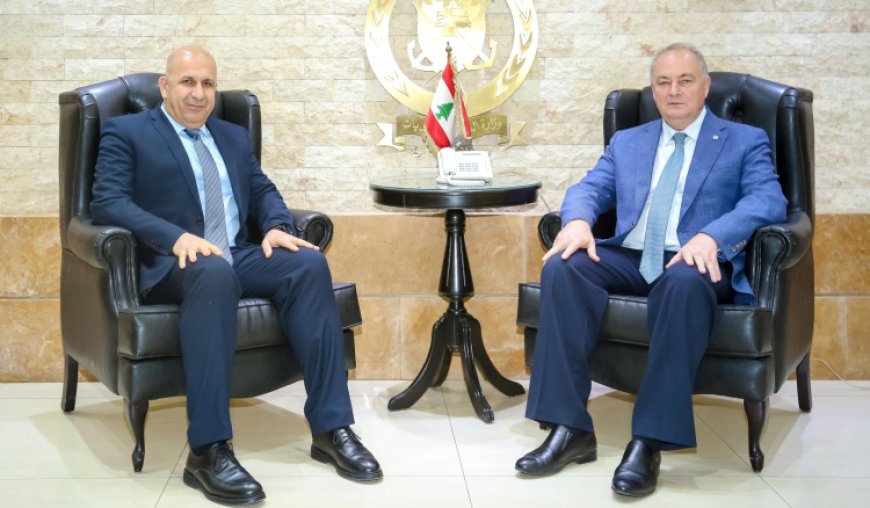 المدير العام للدفاع المدني عرض مع السفير الروسي التعاون في مجالي الإغاثة والإنقاذ والتقى بولس