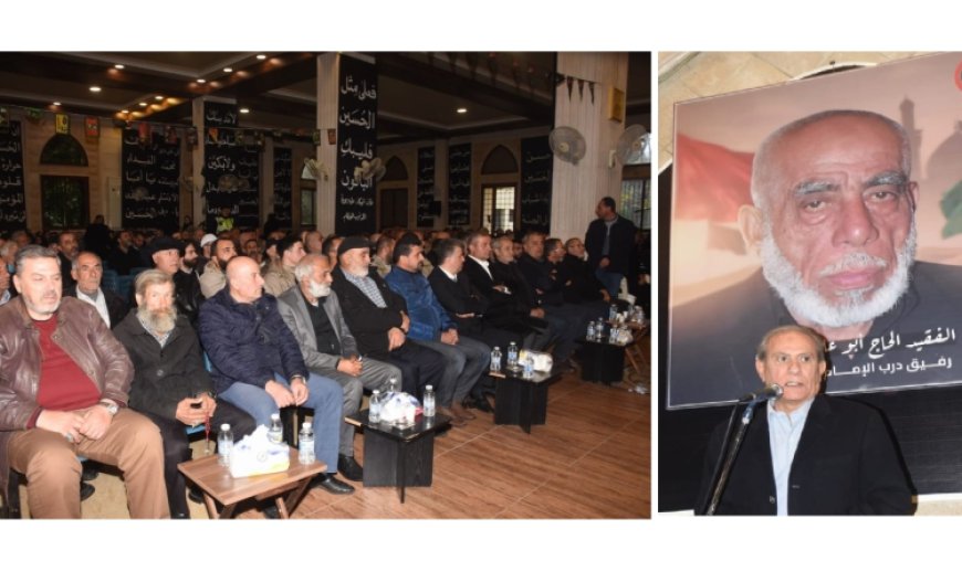 حميد من حبوش : لا نحتاج لشفقة أحد ولن نركع رغم كل ما يجري من حولنا