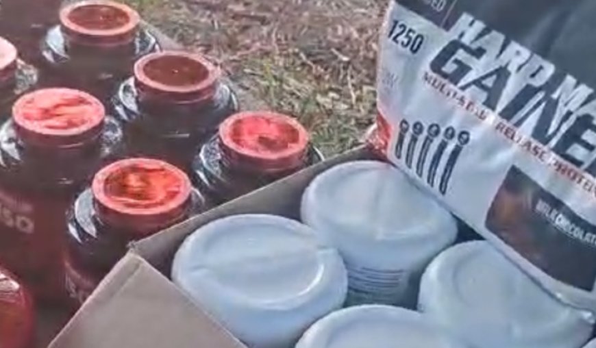 الجمارك تضبط متممات غذائية مهرّبة في مستودع في صيدا وتقتاد صاحبه إلى مركز شعبة المكافحة البرية