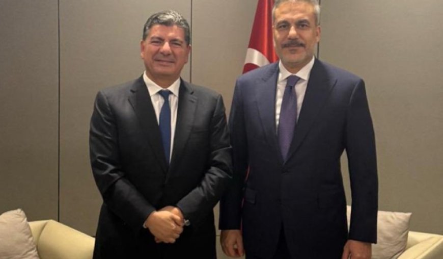 بهاء الحريري التقى وزير الخارجية التركي في اسطنبول