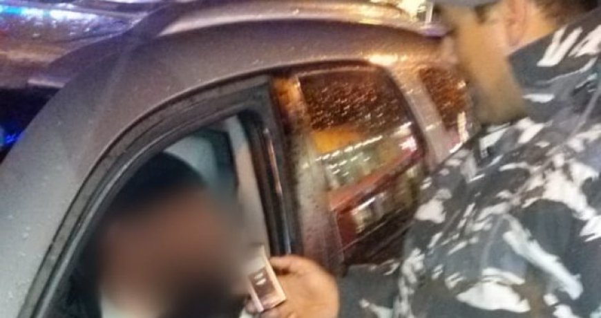 حواجز لمفرزتي سير ‎جونيه وبعبدا لقياس نسبة الكحول لدى السائقين وضبط عدد من المخالفات